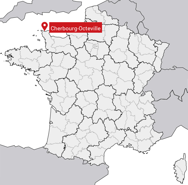 plan de cherbourg octeville
